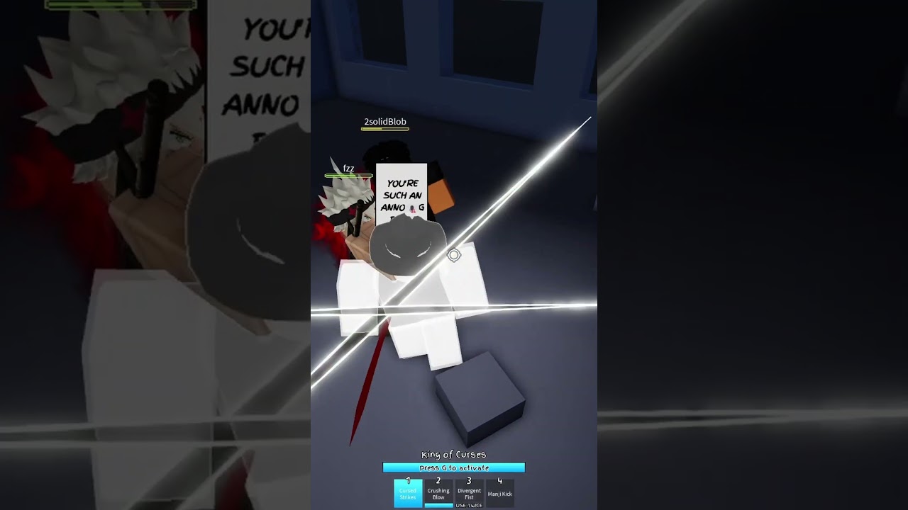 JJK Shenanigans is too crazy man  #roblox #fyp #jujutsukaisen