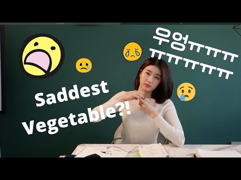 Can you get this Korean Dad Joke? The Saddest Vegetable of Korea...