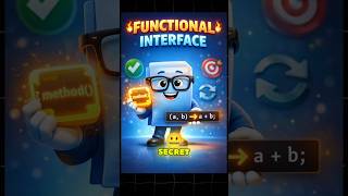 Why Java Lambdas Work Only with Functional Interfaces #java #lambda #functionalinterface #shorts