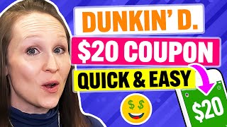 FREE Dunkin' Donuts Coupon & Promo Code 2021: Get MAX Discounts Quickly! (100% Works)