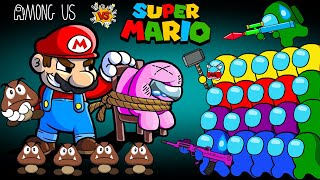 어몽어스 VS Super Mario | Among Us Animation Funny