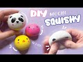 Diy mochi animal squishy  how to make viral fidget toy