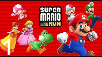 Super Mario Run - Tutorial - Gameplay #1 - Android / IOS
