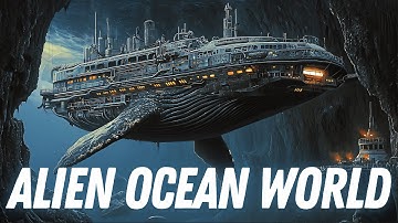 Alien Ocean World: Epic Journey Through an Alien Ocean (Midjourney and Hailuo AI)