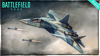 SU-57 เสืออากาศล่องหน รัสเซีย ! - Battlefield 2042 ไทย