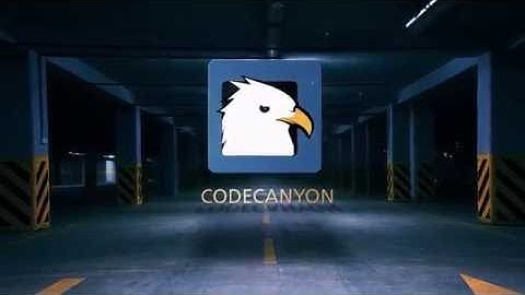 After effects template: Rubik Cube Transform Logo