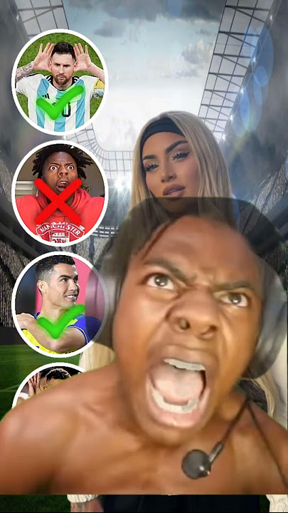 Who likes Ronaldo Messi Neymar🥵 and ishowspeed 😱🥵