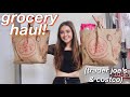 GROCERY HAUL (trader joes & costco)