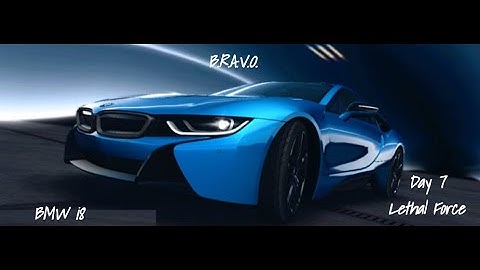 NFS No Limits B.R.A.V.O. BMW i8 Day 7 (Lethal Force)