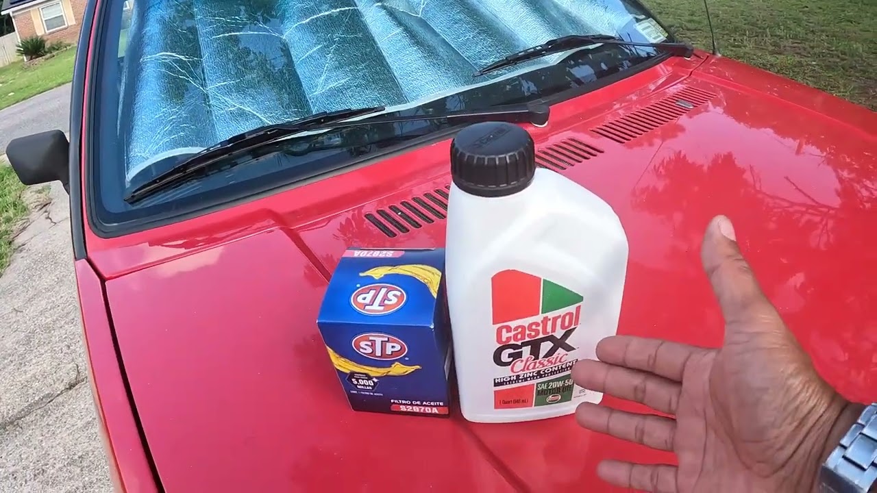 Quick oil change due on the Mk2 Golf.