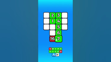 Swipe Tiles | Puzzle game  #puzzle #puzzlegame #onelinedrawing #challenge #iqtest #filloneline