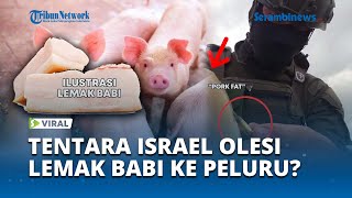 CEK FAKTA Video Viral Perlihatkan Tentara Israel Olesi Peluru dengan Lemak Babi Lawan Hamas