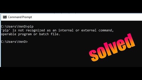 PIP INSTALL ERROR SOLVED ||HOBBY KIT