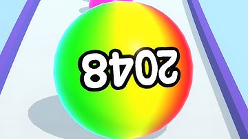 Ball Run 2048 - All Levels Gameplay Android, iOS ( Levels 236 )