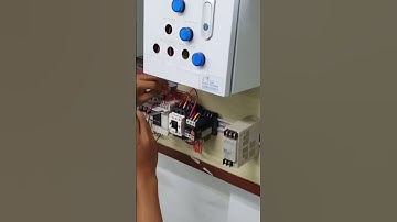 PLC hardwiring and soft-wiring by my BET Students. How to become a BMS Engineer by Santos