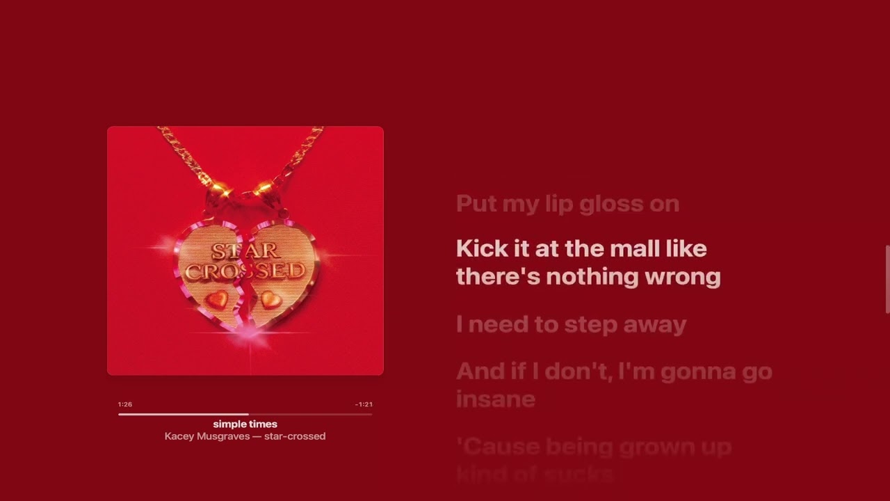 simple times - Kacey Musgraves