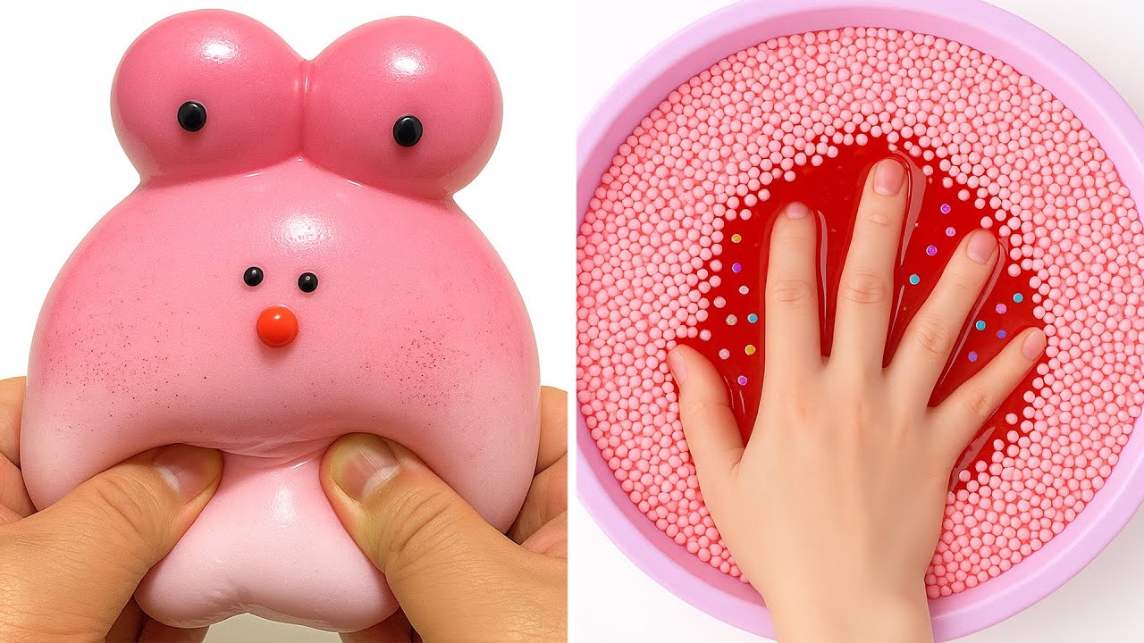 24 Hour of Relaxing Slime ASMR – Soft Textures, Subtle Triggers