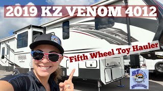 2019 KZ VENOM 4012TK - Fifth Wheel Toy Hauler by Ciarra B 133 views 1 year ago 4 minutes, 13 seconds