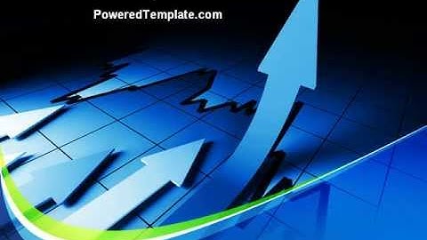 Economic Improvement PowerPoint Template by PoweredTemplate.com