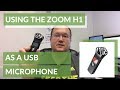 Using your H1 as a USB microphone | A tutorial