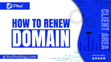 How to Renew Domain - IT Nut Hosting