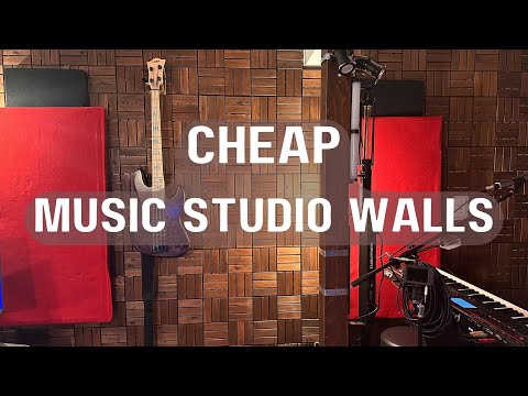 Cheap and effective Studio wall covering