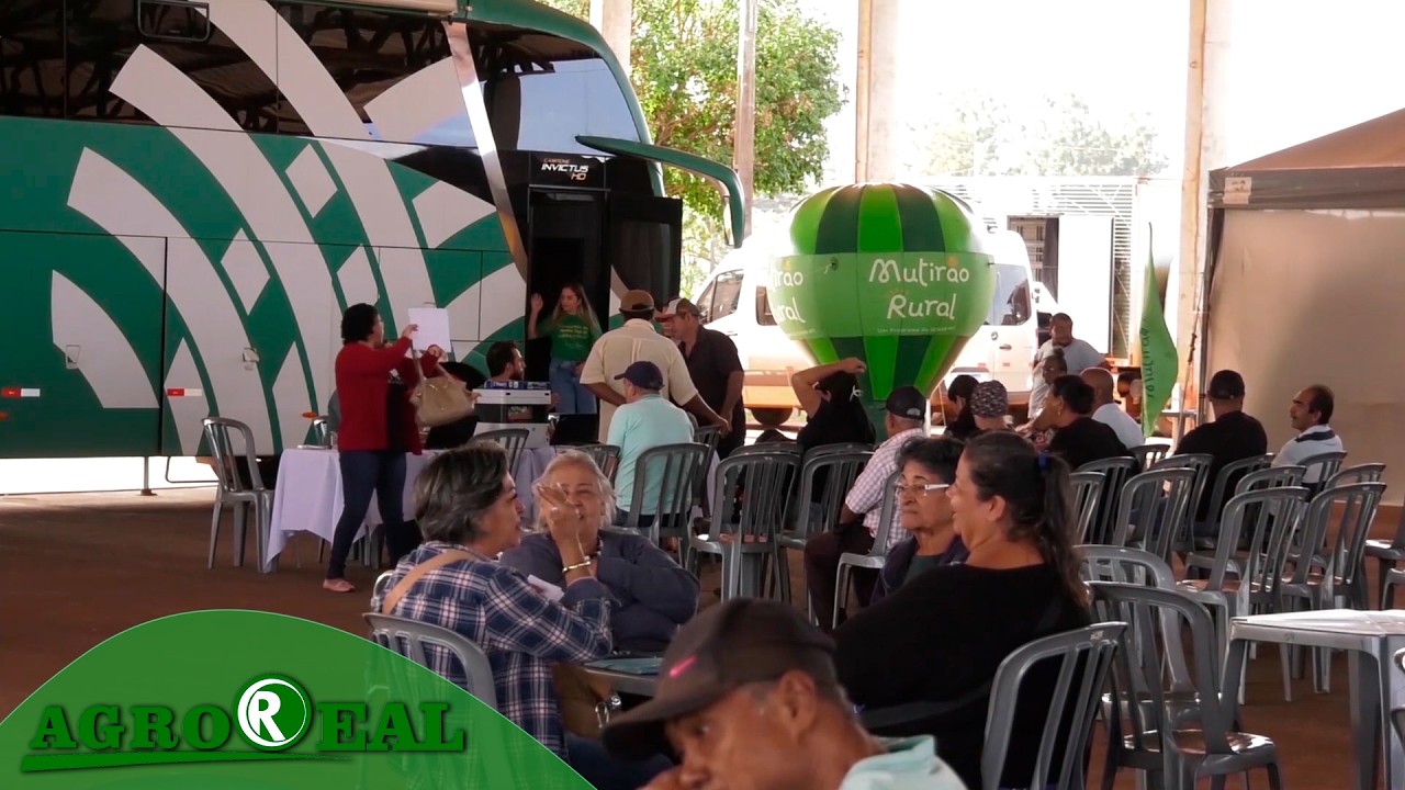Parque de exposições recebe mutirão rural