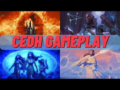 Sauron vs vadrik vs Heliod vs Sen triplets cEDH Gameplay