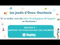 Les jeudis doncooccitanie  support psychologique des patients