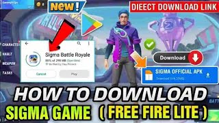 Download SIGMA APK v1.0 for Android (2023) UPDATE