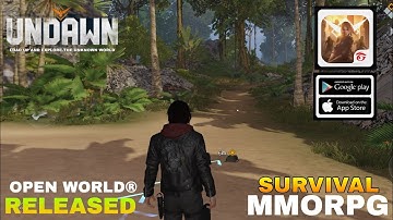 Garena Undawn Gameplay New Survival  MMORPG For Android/ios Officially Released