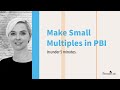 How To Make Small Multiple Charts In Power BI (In Under 5 Minutes)