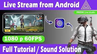 Live Stream from Android Mobile – Prism Live Mic & Sound Fix (2025) #prismlivestudio #gliprecorder