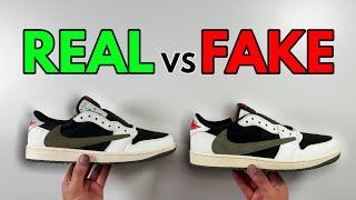 Air Jordan 1 Low Travis Scott 🤎🤩 - Replicas Review