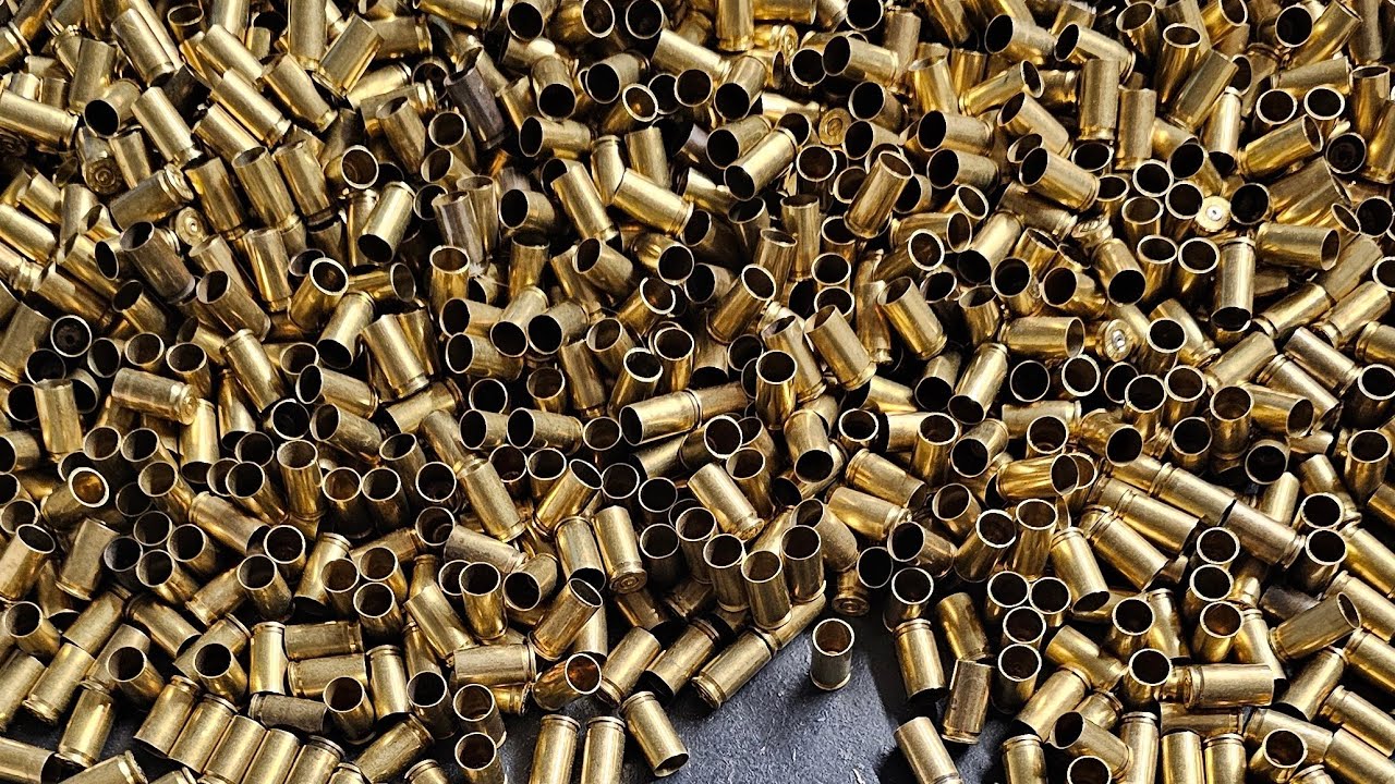 Building a tower with 9mm brass