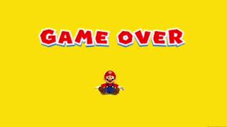 Super Mario 3D Land Game Over Screen Mario And Luigi