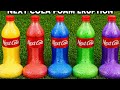EXPERIMENT: Giant 5 Color Next Cola Foam Eruption | Most Satisfying Reaction