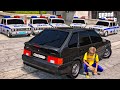 ОПЕРСКАЯ ЕЗДА В GTA 5 - УКРАЛ ОПЕРСКУЮ ЧЕТЫРКУ С ШТРАФСТОЯНКИ! РАЗБИЛ ВАЗ 2114! 🌊ВОТЕР