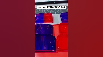 PS-704 Type R Car Strobe Flash Light Lamp with Controller 12V & 4 Color Covers