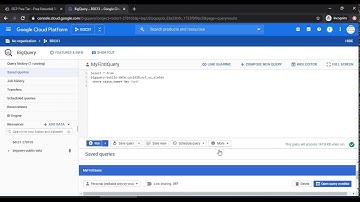 Google Cloud Platform - Basic SQL & Views on BigQuery
