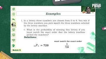 MATH10 Q3 VL16 - PROBABILITY USING COMBINATION AND PERMUTATION