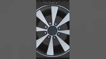 alloy wheels, 3d modelling of vehicle parts , blender 3d software 3.0