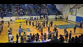 Jefferson County vs. Natchez High Drumline (2024) Hwy 61 No Way Out Battle of the Bands (2)