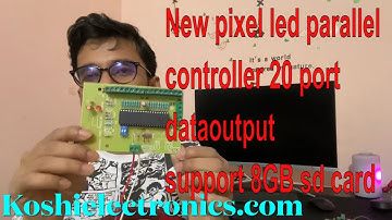 New P2000 parallel controller with 20 port data output 2021