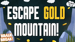 Escape Gold Mountain | Brain Break | St. Patrick's Day Game For Kids | GoNoodle Inspired screenshot 3