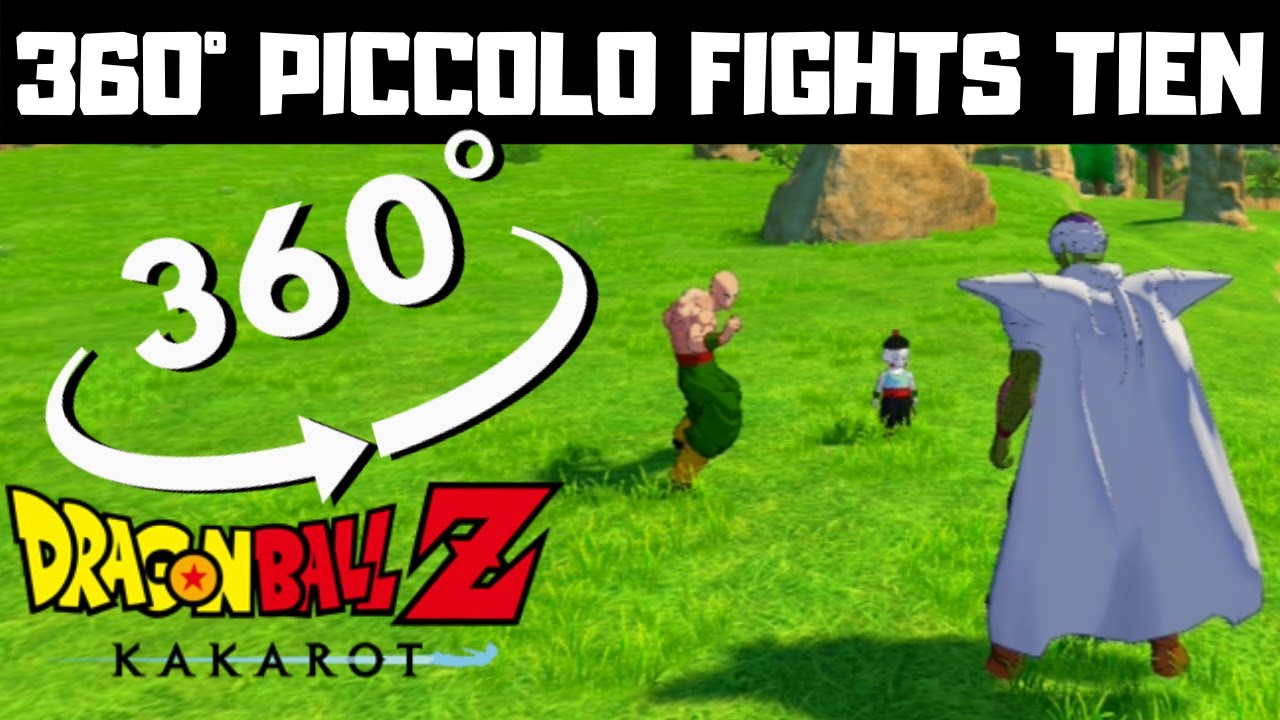 VR 360° Piccolo VS Tien - Dragon Ball Z: Kakarot VR Gameplay English Virtual Reality Video - YouTube