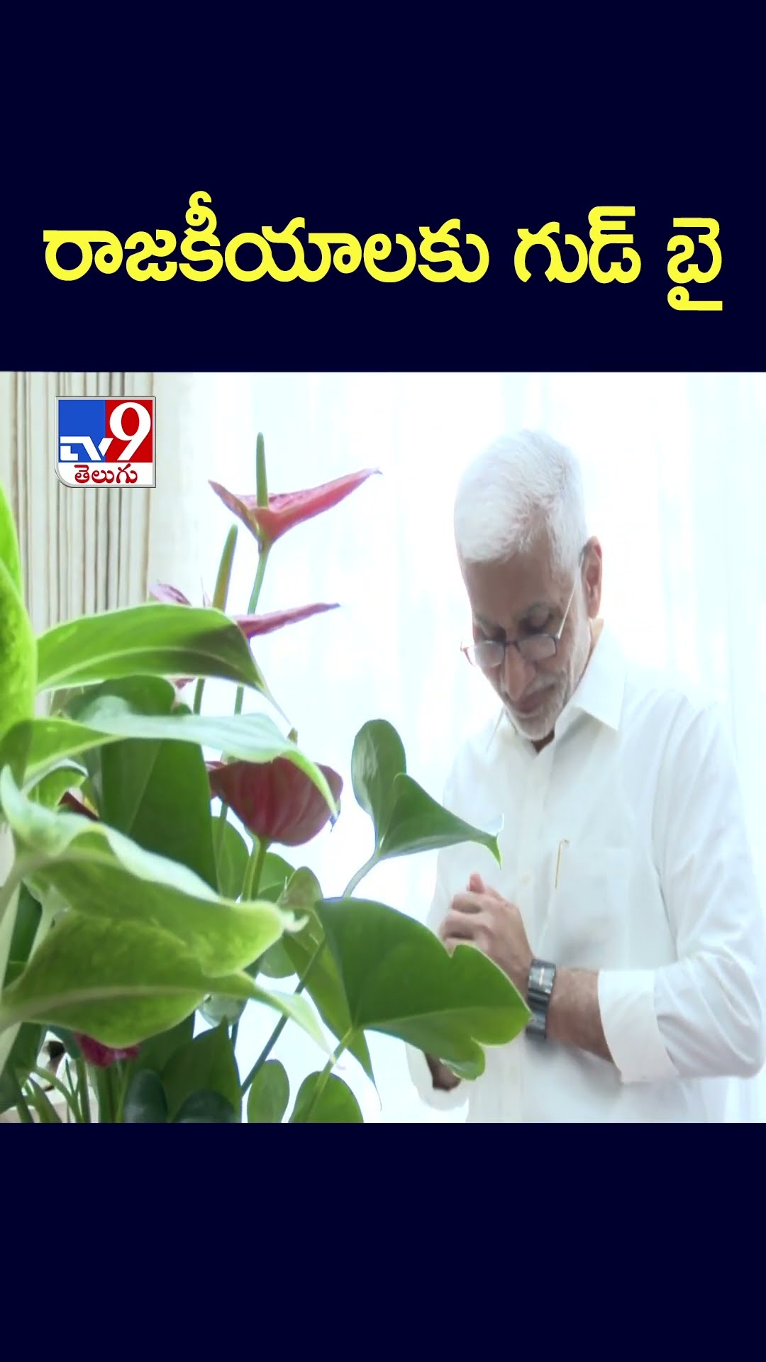 రాజకీయాలకు గుడ్ బై  | Vijaysai Reddy - TV9