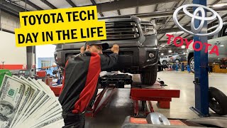 A Day In The Life As A Toyota Technician in 2022