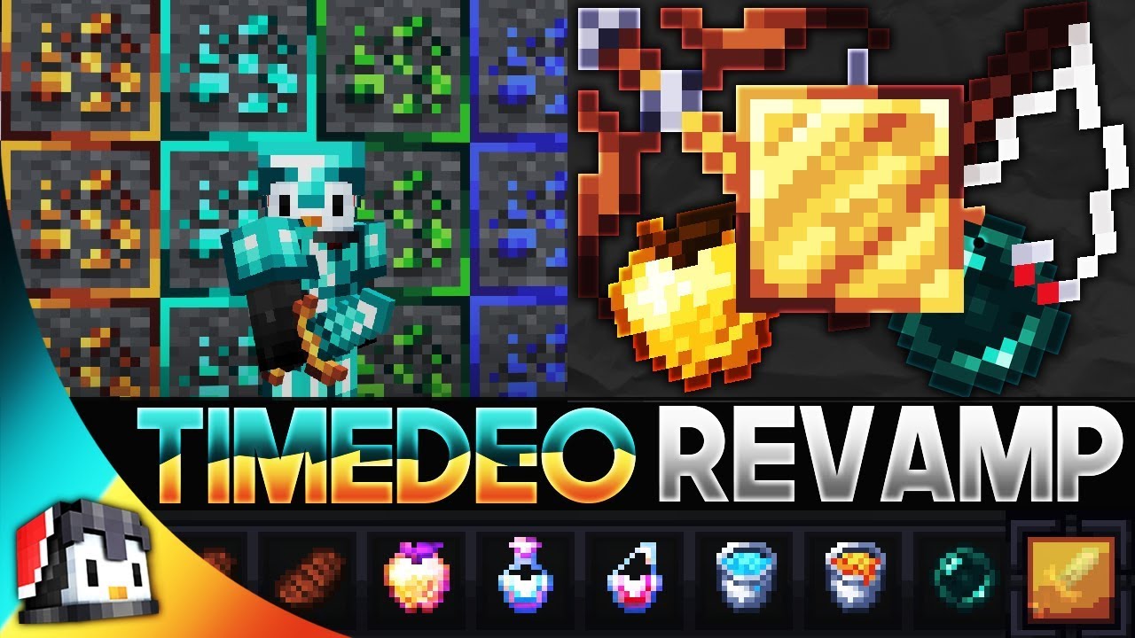 TimeDeo 2K Revamp 16x MCPE PvP Texture Pack (FPS Friendly) by Alius - YouTu...