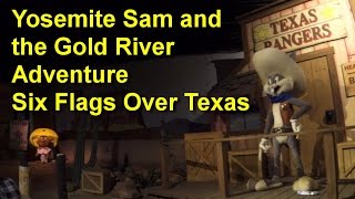 Yosemite Sam and the Gold River Adventure On Ride POV Six Flags Over Texas HD